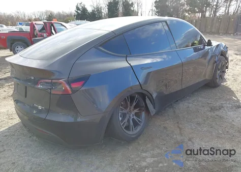 2025 Tesla Model Y Long Range Dual Motor All-Wheel Drive из США, поврежденный, VIN 7SAYGDEE5SA361917